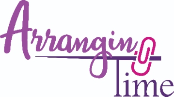 Arranging Time Company Logo by Jeannie Dilger in Chicago 